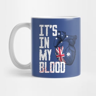 Australia it's in my Blood Mug